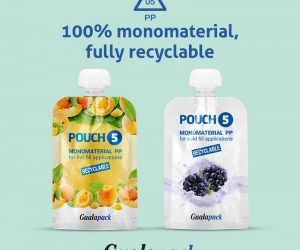 Gualapack launches the first 100% monomaterial recyclable pouches.