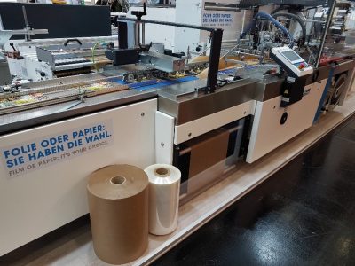 RESOURCE-SAVING AND FLEXIBLE MACHINE TECHNOLOGY FOR SUSTAINABLE FILM AND PAPER PACKAGING