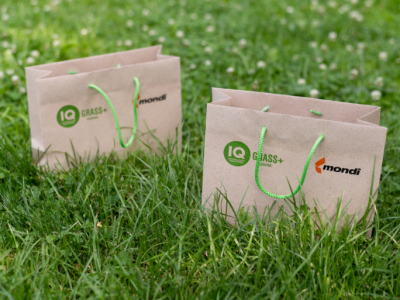 IQ GRASS+ PACKAGING: launch of a unique grass paper for premium packaging