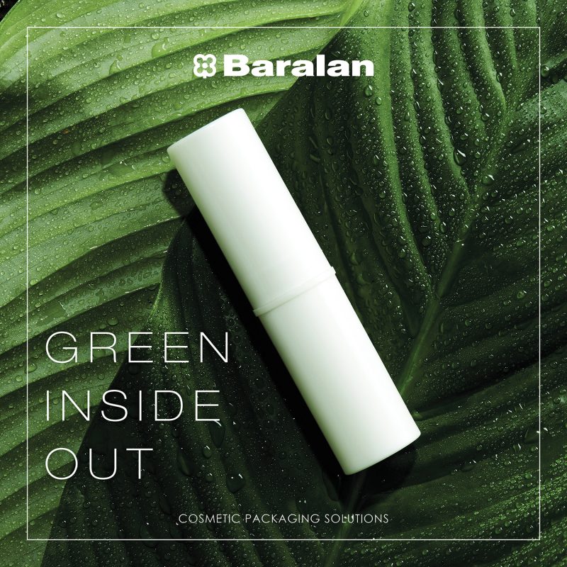 Our color is blue, but our packaging is green