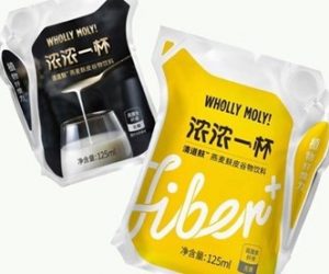 Lightweight packages a great fit for dairy alternatives, according to Wholly Moly!