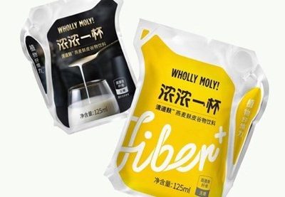 Lightweight packages a great fit for dairy alternatives, according to Wholly Moly!