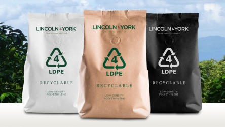 Lincoln & York’s recyclable coffee packaging receives GOLD “Packaging Innovation Award 2020”