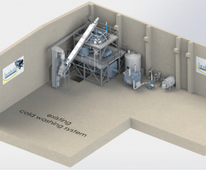 New hot washing system at HERBOLD’s test centre