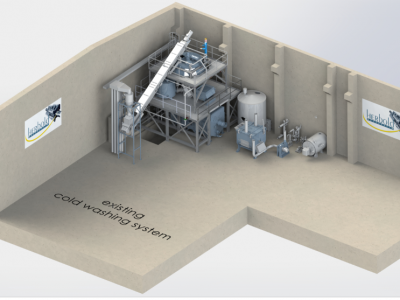 New hot washing system at HERBOLD’s test centre