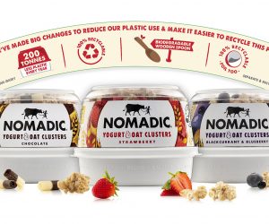 Nomadic Dairy’s packaging reduces plastic and communicates its sustainability credentials