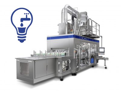 SIG reduces water consumption on filling machines up to 50%
