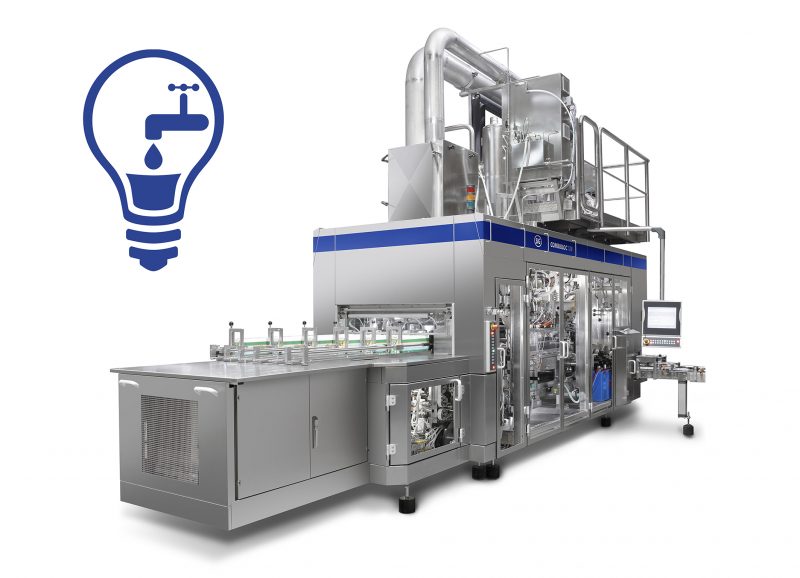 SIG reduces water consumption on filling machines up to 50%