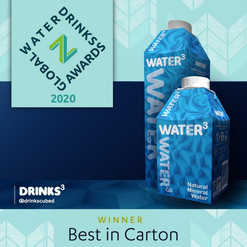 SIG packs help customers win big at the Global Water Drinks Awards