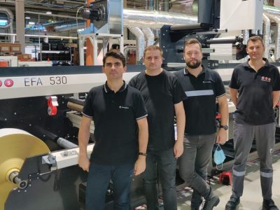 Rottaprint expands shrink sleeve label production with an MPS flexo press