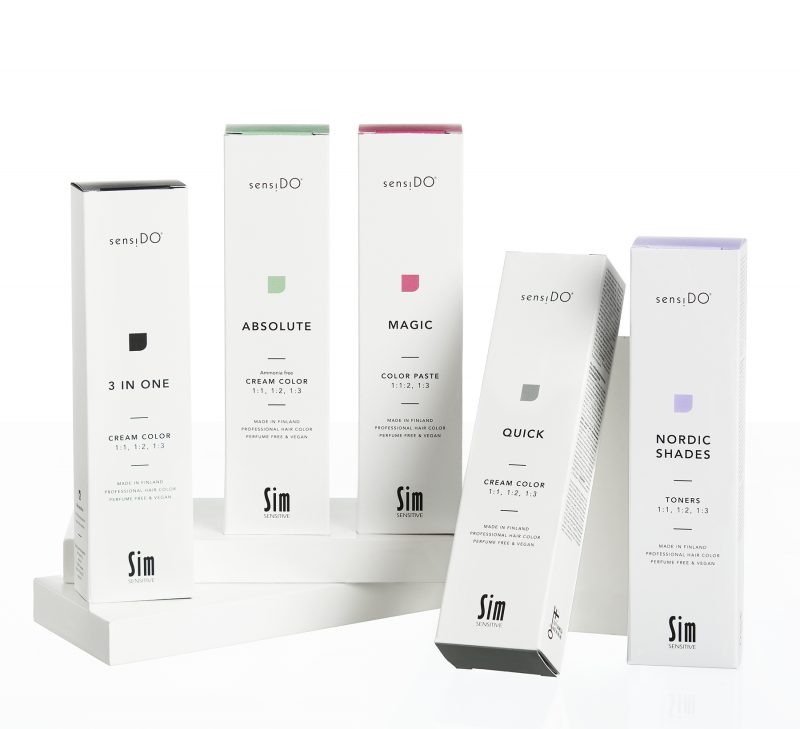 A perfect match made both in sustainability and looks – Metsä Board’s paperboard selected for the packaging of SensiDO hair products