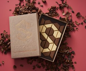 Utilising waste materials to create a desirable and sustainable packaging design for premium chocolate.
