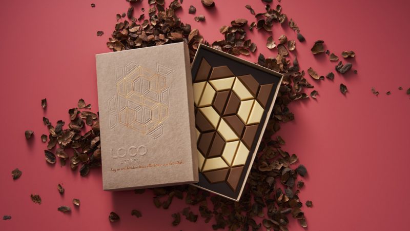 Utilising waste materials to create a desirable and sustainable packaging design for premium chocolate.