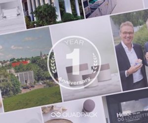 Quadpack celebrates the first anniversary of the acquisition that brought two cultures together