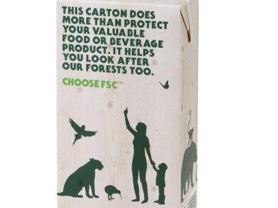 SIG secures 100% of its paper board as FSCTM-certified to support responsible forest management