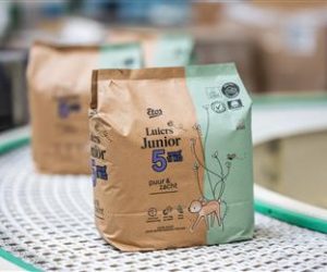 Mondi helps to reduce plastic use and CO2 footprint with new paper-based diaper packaging for Drylock