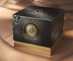 Desirable and sustainable candle packaging design using natural mineral powders