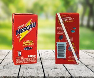 Nestlé Brazil introduces paper straws from SIG on all NESCAU carton packs