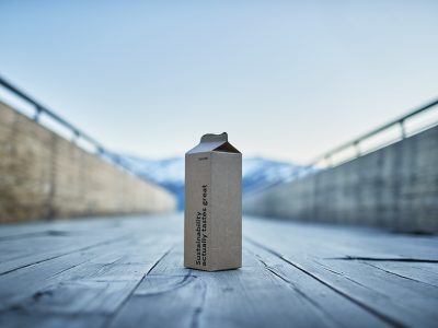 Elopak Records One Billion Natural Brown Board Cartons