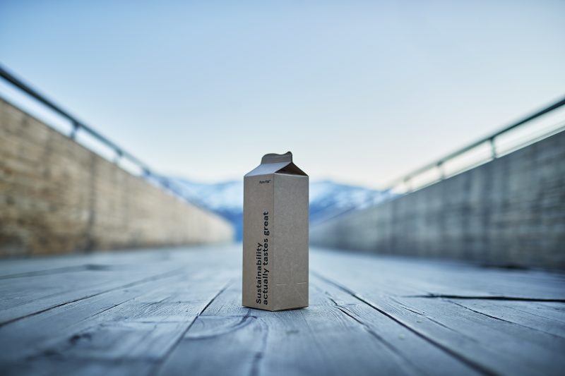 Elopak Records One Billion Natural Brown Board Cartons