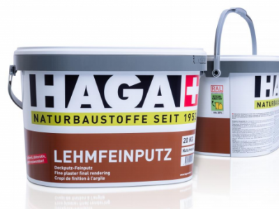 HAGA AG – Clay plaster henceforth in recycled packaging from Jokey