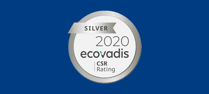 RETAL increases EcoVadis Silver rating to 58%