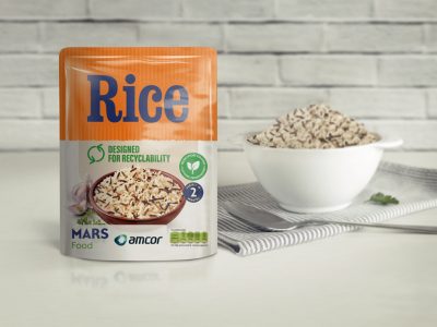 Supermarket Roll-out of Easier to Recycle Microwavable Rice Pouches