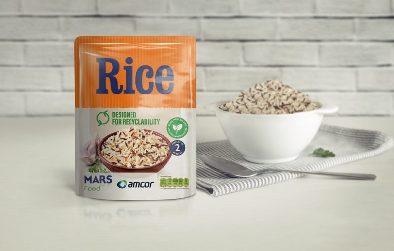 Supermarket Roll-out of Easier to Recycle Microwavable Rice Pouches