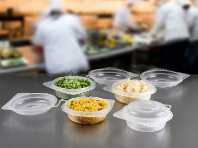 New Range of Reusable, Microwavable Hinged-lid Food Containers