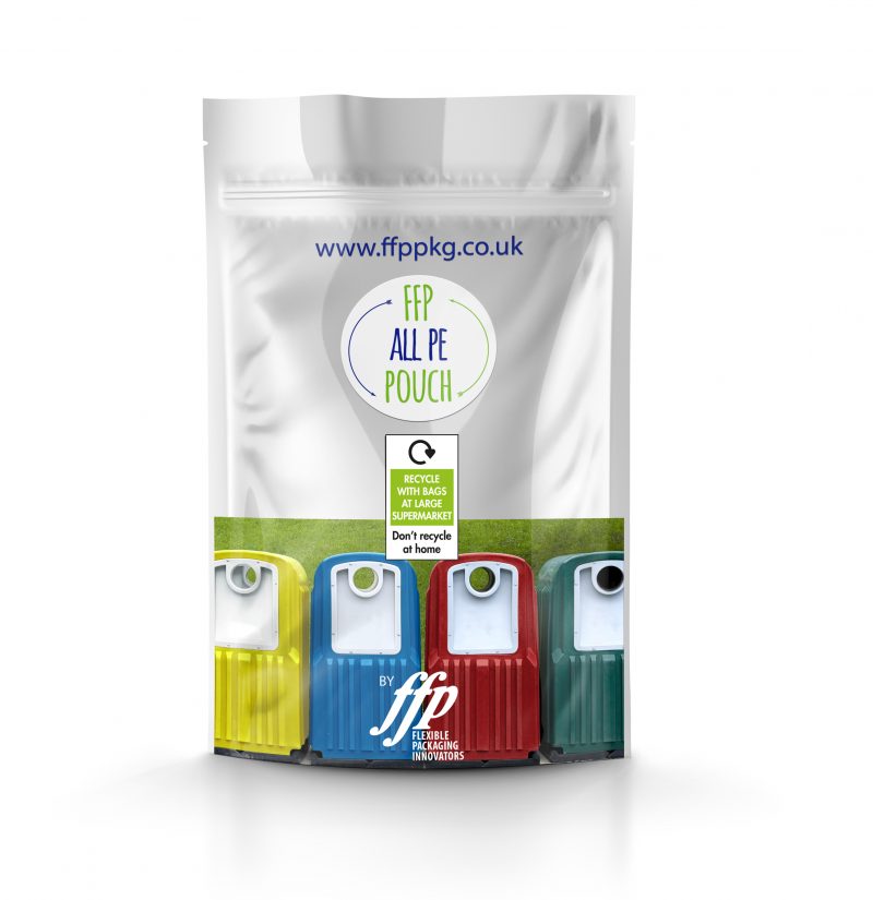 FFP develop a 100% recyclable mono material PE laminate ideal for frozen food applications