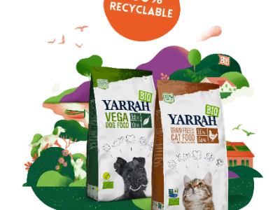 Yarrah Organic Petfood launches fully recyclable packaging
