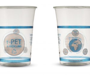New, Sustainable r-PET Cups for Beer and Other Drinks