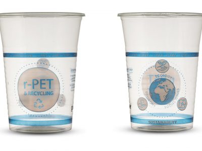 New, Sustainable r-PET Cups for Beer and Other Drinks