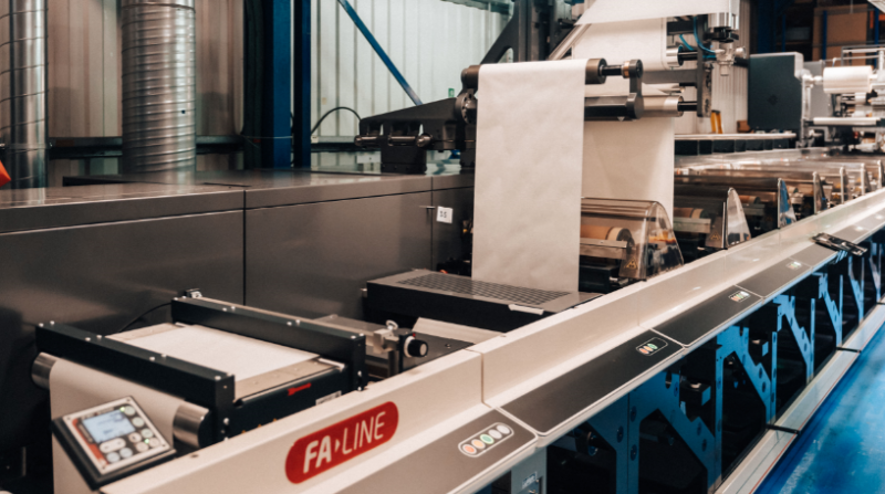 Bailprint Labels Modernizes With The Installation Of A New Nilpeter FA-17