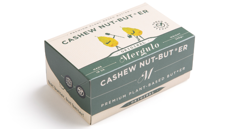 Sustainable packaging for plant-based butter alternative