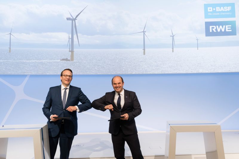 BASF and RWE plan to cooperate on new technologies for climate protection