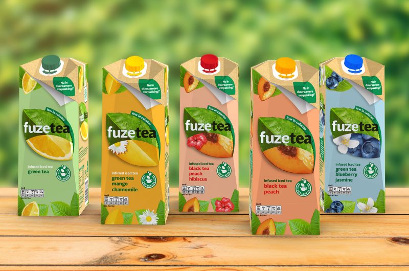 Fuze Tea – first iced tea brand filled in SIGNATURE packaging solution from SIG
