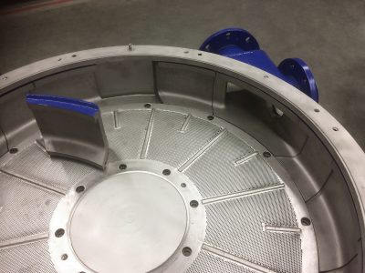 Voith refurbishment service for the CombiSorter: Extremely robust cast steel allows service life to be multiplied