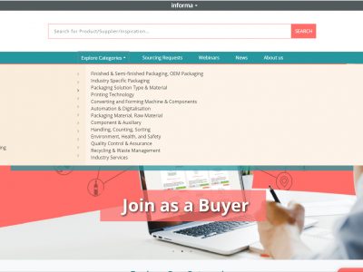 New online platform for the processing and packaging industry