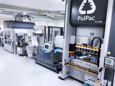 AR Packaging and PulPac expand partnership and bridge volume capacity to fast-track truly sustainable and affordable fiber products to market using revealed PulPac PU300 production platform