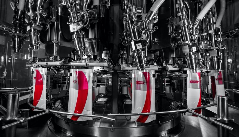 Volpak develops an evolution of the SC+ machine for preformed pouches