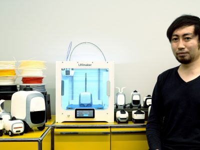 Last mile autonomous delivery robot developed with Ultimaker S3