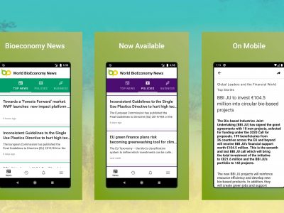 World’s first news app for the global circular bioeconomy