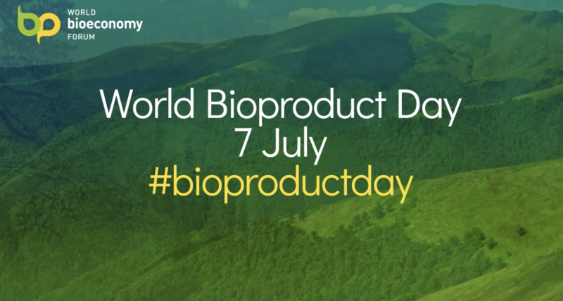 The World BioEconomy Forum enhances awareness of bio-based products with the launch of #Bioproductday