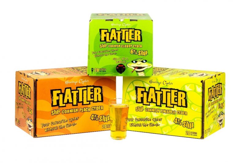 Bag-in-Box® Envelope Solution for Healeys Cyder New Flattler Still Cider Range