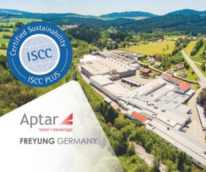 Aptar Food + Beverage’s Freyung, Germany Plant Receives ISCC* PLUS Certification