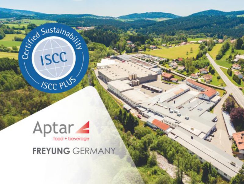 Aptar Food + Beverage’s Freyung, Germany Plant Receives ISCC* PLUS Certification