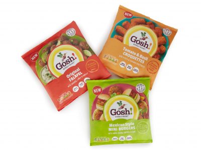 FFP support Gosh! Food with recyclable packaging for new frozen product range