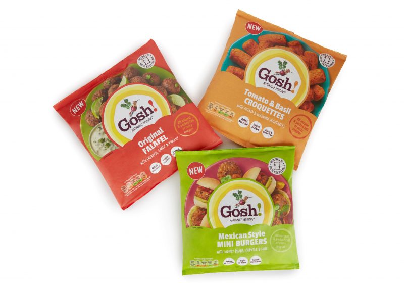FFP support Gosh! Food with recyclable packaging for new frozen product range