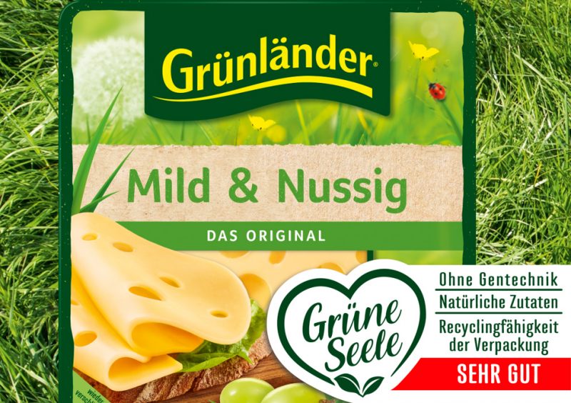 “Made for Recycling”: Interseroh and Hochland optimise the recycling capability of the “Grünländer” packaging